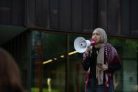 Students protest UConn’s ties to weapon manufacturers