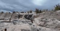 Nor’easter leaves behind beach erosion, damage and flooded roads