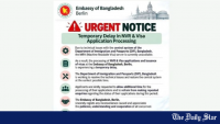 Bangladesh Missions abroad go offline due to technical issues with DIP server