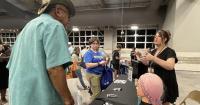Students learn about career opportunities at expo