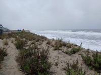 Governor Meyer Views Damage in Bethany Beach from the Nor’easter