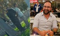 New York Times tech executive, 40, killed after his elderly in-laws took TURNS shooting him in Bay Area parking lot, cops say, months after he was arrested for child abuse
