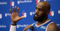 On first day with Sixers, LeBron James says he envisioned signing with New York Knicks before their championship