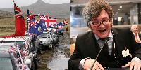 Argentina vows to haul Britain to court over Falklands after watching Labour try to 'surrender' Chagos Islands