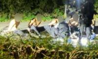 Five men arrested over RAF 'terror bomb plot' are all British nationals from London and aged in their 20s - as Iran 'categorically rejects' involvement