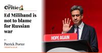 Ed Miliband is not to blame for Russian war