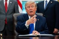 President Donald Trump Says US Officials Met Iran Mediators