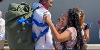 Hawaii-based warship returns home after record 10-month deployment on frontlines of Iran war