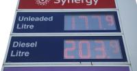 Price of diesel climbs to record high with price exceeding £2 a litre in Scotland