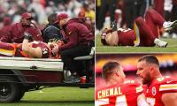 Travis Kelce's friend and former teammate suffers broken neck in NFL game and rushed to hospital
