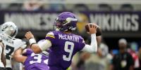 New York Giants acquiring QB J.J. McCarthy from Minnesota Vikings