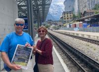 Take Us Along: Catching the train in Switzerland