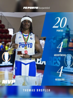 Liberian Thomas Bropleh Leads FC Porto to Ninth Super Cup, Named MVP
