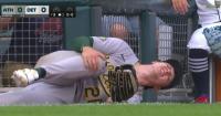 Athletics player sues Detroit Tigers after injury in July at Comerica Park