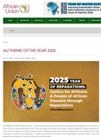 Research Article – Mainstreaming reparations in African regionalism from the Organisation of African Unity to the African Union