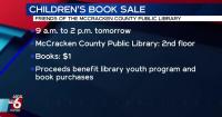 Children's book sale at McCracken County Public Library