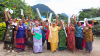 Sāmoa women gain skills to manage household water