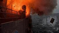 British and US forces obliterate target off Scottish coast