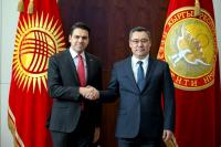 Sadyr Japarov meets with TİKA President Abdullah Eren