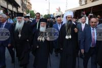 Bulgarian Patriarch Daniil Welcomed in Jordan's Madaba with Music and Church Chants