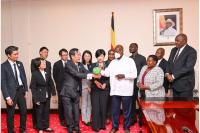 Museveni woos Japan for agro-processing investment, road equipment