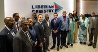 President Boakai Visits Liberia Shipping Registry