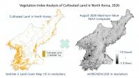 Satellite data shows North Korea’s 2026 crop conditions on par with last year