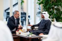 Turkish FM meets with UAE leader after Netanyahu’s visit