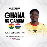 2027 AFCON Qualifier: Black Stars face The Gambia in crucial match today