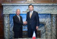 Mongolian PM pays courtesy call on Speaker of House of Representatives of Japan