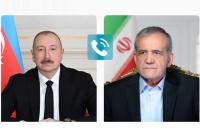 President Ilham Aliyev makes phone call to President of Iran