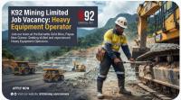 K92 Mining Limited Job Vacancy: Heavy Equipment Operator
