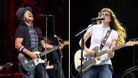 Eddie Vedder lets Irish band play his guitar on stage after all their gear was stolen
