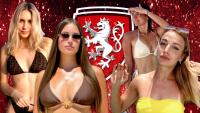 Meet the glamorous Czech Wags ahead of England clash, from glitzy breast-lift tape queen to stunning former footballer