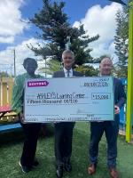 Dentons TCI Donates $15, 000 to Ashley's Learning Centre