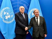 The Algerian Minister of Foreign Affairs Meets António Guterres Following High-Level Week of the 81st Session of the UN General Assembly