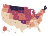 Map shows the U.S. states hit hardest by Trump's trade war with Canada