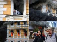 Trapped in inferno after Russian strike, Ukrainian scientist climbed to safety