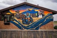 Colorado 150 Art Honors Mountains, Dearfield