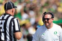 New Video Shows Dan Lanning's Message to Oregon After Dante Moore Injury