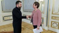 Zelensky discusses support for Ukraine's economy with EBRD President