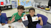 Meet Austin Koziarski, the high-school student who now leads more than 200 volunteers helping refugee children across 18 schools