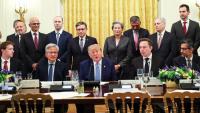 Trump touts self-regulation at AI bosses lunch