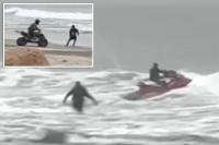 Illegal migrants busted on California beach by officer after jet skis drop them off