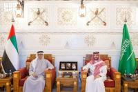 World Reuters UAE vice president visits Saudi Arabia in first visit since rift