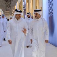 Defence and commerce ministers visit 22nd Doha Jewellery and Watches Exhibition