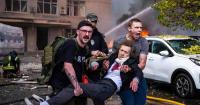 Russian bomb hits 'an ordinary school' in Ukraine