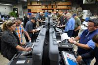 Lake County election officials put voting machines through their paces
