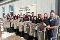 Killeen Early College students explore careers, blood donation at Robertson Blood Donor Center