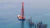 World’s largest pile-driving ship departs China for Brazilian bridge project